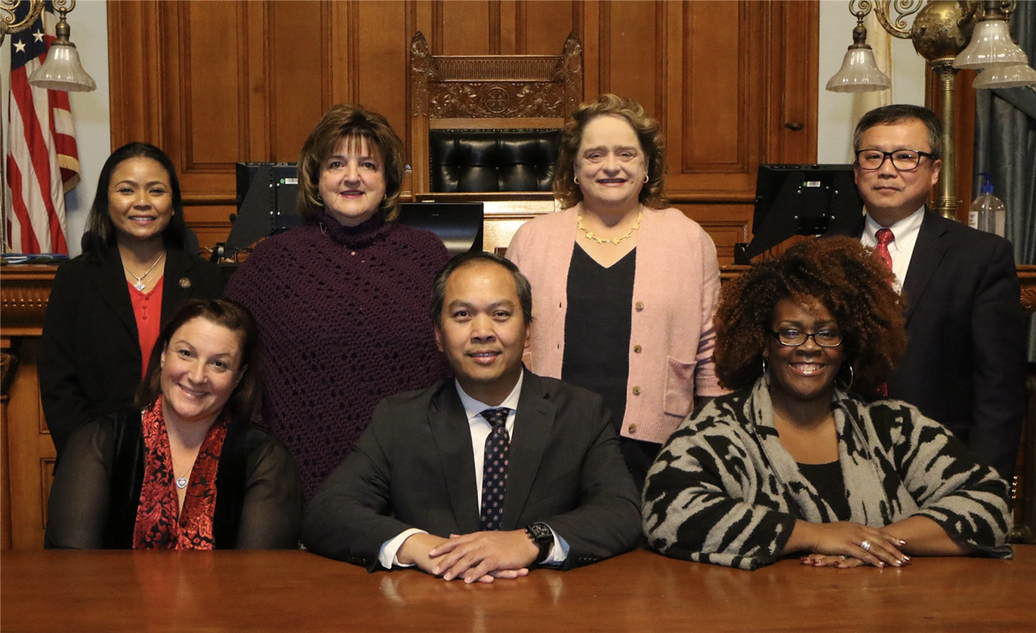 Picture of the entire school committee